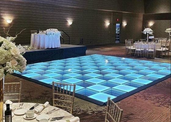 HD Rental Box LED sàn nhảy P4.81 Thiết bị sân khấu Pixel Wireless Aluminum
