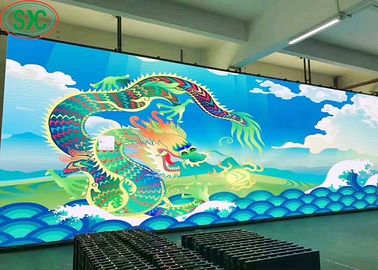 High Resolution Indoor LED Die-Cast Aluminum Enclosure 2500nits Với Tủ Slim