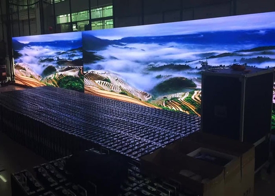 HD Full Color SMD màn hình LED Indoor P5 1/16 Chế độ quét phù hợp cho quảng cáo poster
