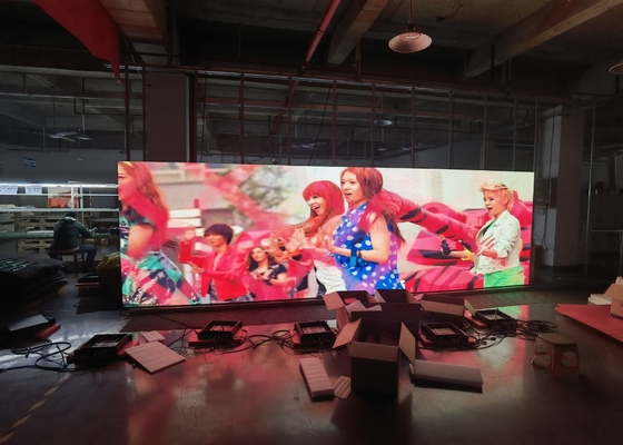 HD Full Color SMD màn hình LED Indoor P5 1/16 Chế độ quét phù hợp cho quảng cáo poster