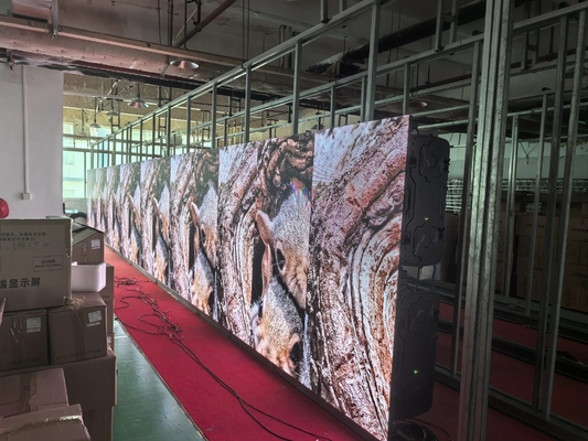 Chiếc màn hình LED P4 trong nhà quảng cáo video RGB màn hình hiển thị HD Không ngập