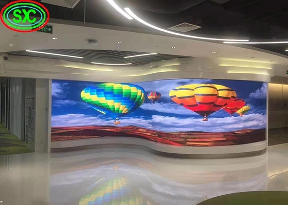 Trong nhà P5 độ nét cao đầy đủ màu SMD LED DI-CAST ALUMINUM Màn hình trong nhà P5 Ultra Thin Hộp