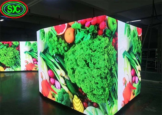 Độ sáng cao HD Thuê mô-đun mềm P2.5 P3 P4 P5 Nội thất cố định LED Phong cách hình trụ Video Wall