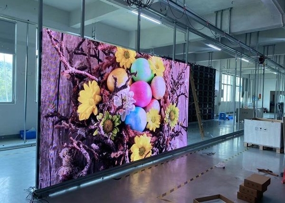 SMD P4 ngoài trời Độ sáng cao Full Color LED Quảng cáo hiển thị Video Bức tường chống nước mật độ chấm cao 62500