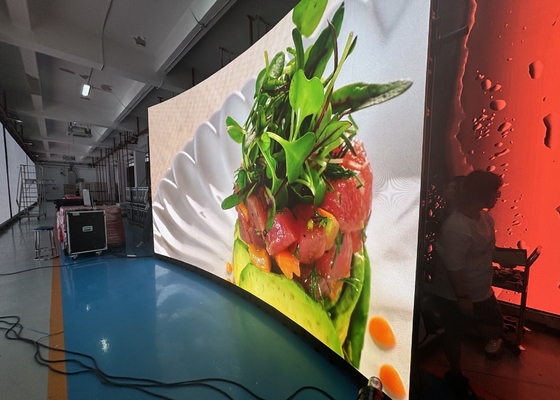 P4 RGB Indoor LED Display Board, 1/16 Scan màn hình LED Video Wall IP34 HD linh hoạt