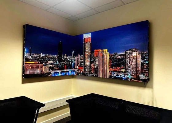 Cho thuê bên ngoài Hiển thị thông tin LED treo RGB độ phân giải cao P6 Cho quảng cáo