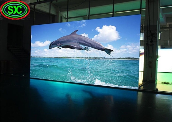 Quảng cáo Chiếc mô-đun cho thuê nhôm đúc nghiêng P6 màn hình LED HD không bẩn