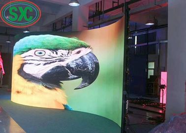 Màn hình cao độ sáng đầy màu LED Sports Curved Screen, màn hình lớn sân vận động 1R1G1B