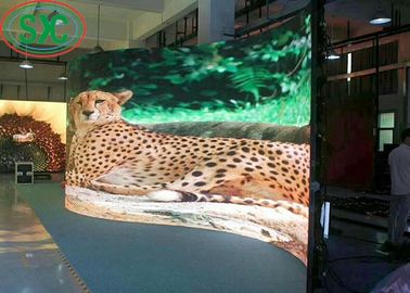 Màn hình cao độ sáng đầy màu LED Sports Curved Screen, màn hình lớn sân vận động 1R1G1B
