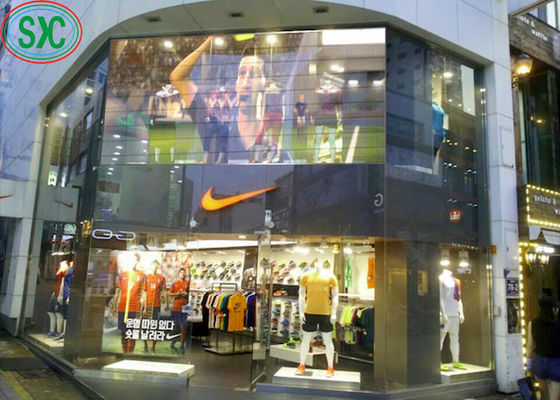 Màn hình hiển thị xuyên suốt đầy màu sắc SMD2525 IP54 Độ sáng cao Màn hình LED xuyên suốt tuổi thọ dài