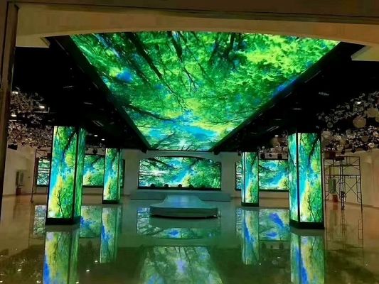 Giá tốt Quảng cáo thuê nội thất màn hình LED trần nhà/Màn hình LED độ phân giải cao/Bảng LED tiết kiệm năng lượng trực tuyến