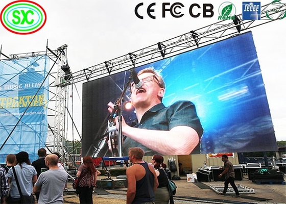 P4 Ultra Slim Outdoor LED Rental Screen, màn hình LED độ phân giải cao SMD2727
