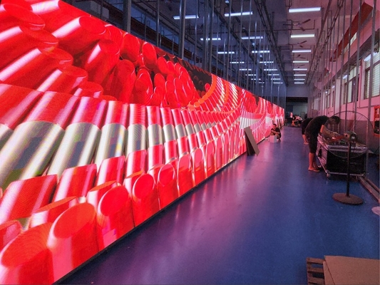 1.25 Pixel Pitch RGB màn hình LED với 10000 giờ hiển thị tuổi thọ và 600 * 337.5mm Cabinet Size