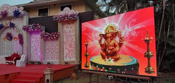 P4 Full Color Waterproof HD LED Stage Screen Cho thuê Ba năm bảo hành