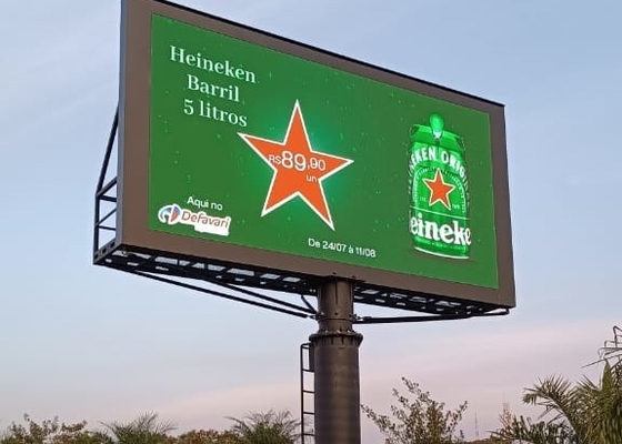 Outdoor Die-Casting Aluminum Advertising RGB LED Full Color Custom Display Flex Module P4 Độ phân giải cao