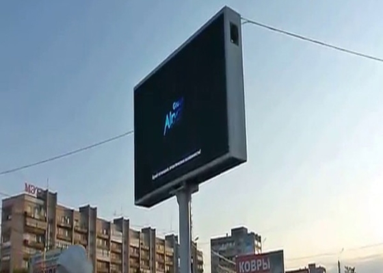 P10 IP67 Màn hình LED ngoài trời đầy màu sắc, màn hình quảng cáo