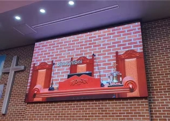 Ultra Thin High Resolution 3-In-1 RGB LED Display Board cho nhà thờ, phòng hội nghị, phòng triển lãm