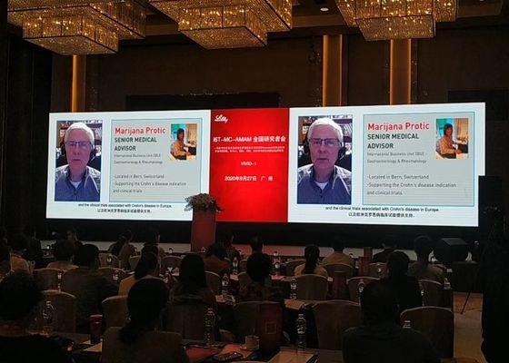 Giá tốt Ultra Thin High Resolution 3-In-1 RGB LED Display Board cho nhà thờ, phòng hội nghị, phòng triển lãm trực tuyến