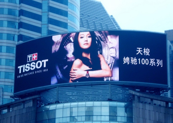 HD ngoài trời Full Color LED Signage, P5 Video Panel LED Billboard