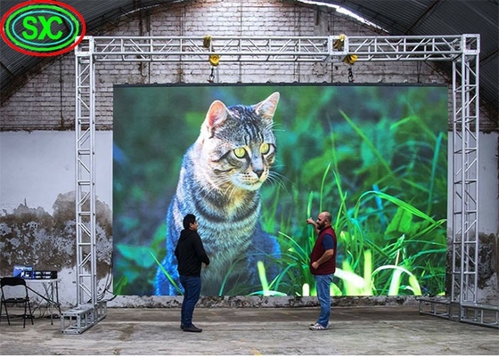 SMD P6mm Commercial Led Advertising Billboards 1/8 Scan màn hình bảng điều khiển LED đầy màu sắc