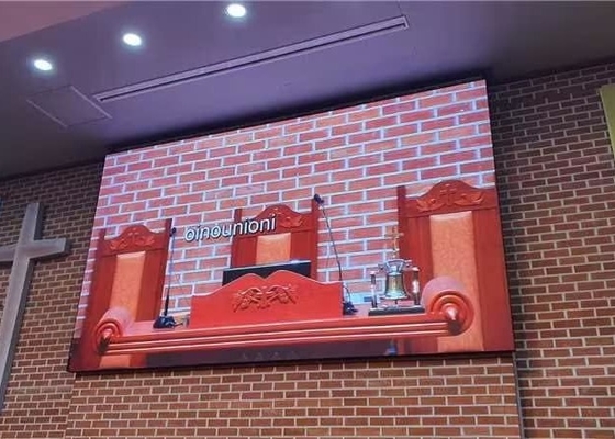 Thuê ngoài trời màn hình LED đầy màu sắc P8mm HD IP65 Cài đặt cố định