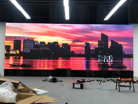 P2.5 Màn hình LED màu đầy đủ HD nội thất lớn Cho thuê Độ sáng 2500nits 160000 / m2