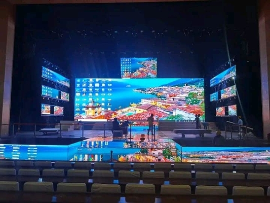 P6 Mô hình chống nước ngoài màn hình màn hình LED màu đầy đủ Trung tâm mua sắm Thuê bảng hiệu