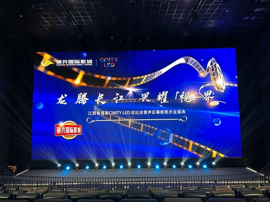 Độ sáng cao góc nhìn rộng ngoài trời tường LED đầy màu với SMD2121 Encapsulation và kích thước màn hình tùy chỉnh