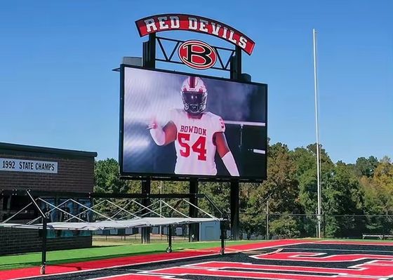 SMD2727 Bảng quảng cáo LED ngoài trời đầy màu sắc cho các trung tâm mua sắm và sân vận động