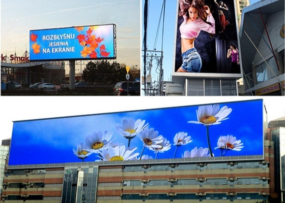 Full Color P20 Outdoor Waterproof Advertising LED Display Bao bì hộp hàng không