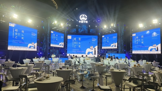 HD Full Color Video Capacity Giant 20ft Fixed LED Screen Kiểm tra chống nước IP65