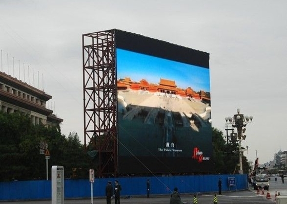 Mỏng Wifi ngoài trời đầy màu sắc LED Video Panel Sign / ngoài trời quảng cáo LED hiển thị