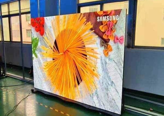 Tường video cố định / Cho thuê Độ phân giải cao 1/4 Scan P10 màn hình LED SMD2121