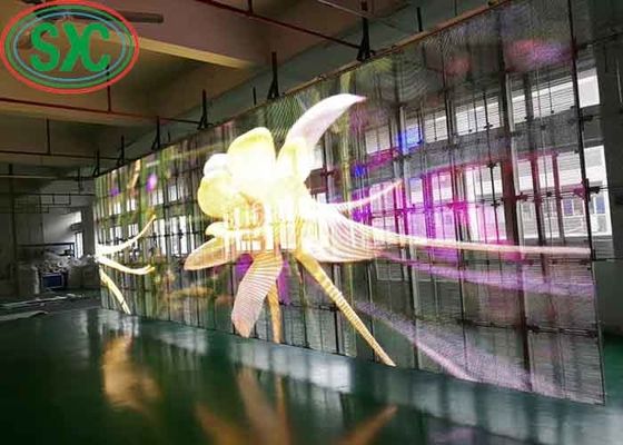 Giá tốt Độ sáng cao Full Color Transparent LED Wall Light Long Life SMD2525 trực tuyến