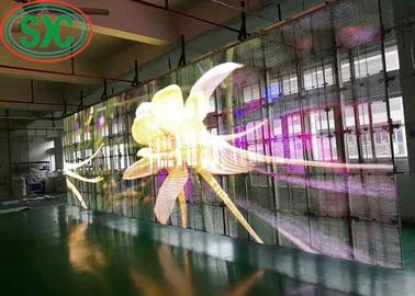 Khung xem rộng màn hình lưới LED đầy đủ màu sắc minh bạch Ba năm bảo hành