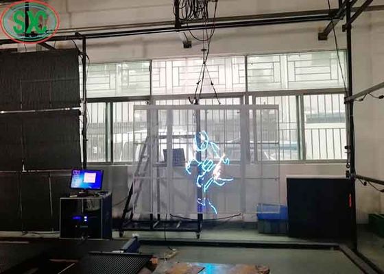 Màn hình LED trong suốt COB chống nước, độ phân giải cao, đầy đủ màu sắc SMD1921, bảo hành 3 năm