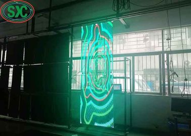 Không thấm nước Full Color High Resolution Transparent LED Screen SMD1921 Bảo hành 3 năm