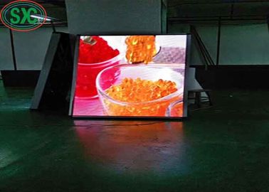 Màn hình LED sân khấu trong nhà đầy màu sắc Khung sắt màn hình LED với bảo hành 3 năm