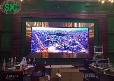 Màn hình cao độ phân giải SMD LED Die-Cast Aluminum 62500 Dots/Sqm, Nhà trong nhà LED TV Wall Rent