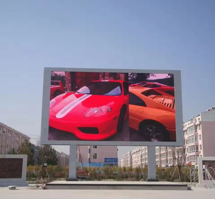 P4 Mô-đun hiển thị LED đủ màu ngoài trời Mô-đun màn hình hiển thị video Tường quảng cáo