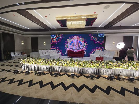 Giá tốt P3 Indoor Led Display For Stage Video Backdrop P3 màn hình hiển thị LED 576x576mm, 3840hz làm mới,1000 độ sáng trực tuyến