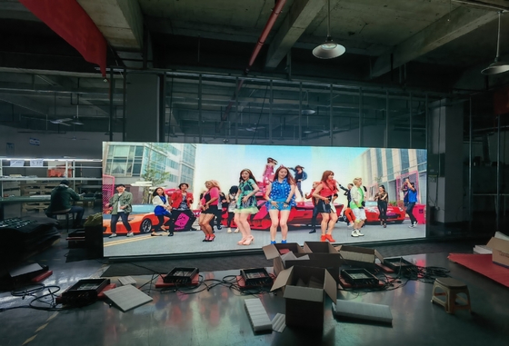 P3 Indoor Led Display For Stage Video Backdrop P3 màn hình hiển thị LED 576x576mm, 3840hz làm mới,1000 độ sáng