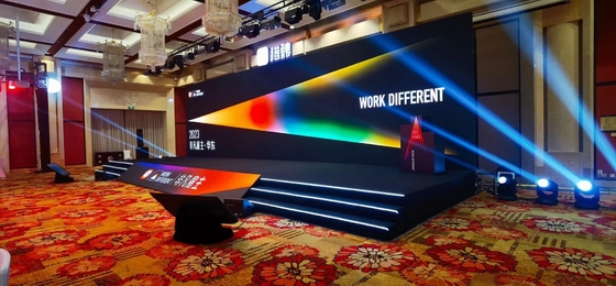 Indoor Full Color LED Screen Die-Cast Aluminum With Nationstar LED Lights Độ sáng 2200nits Kích thước mô-đun 192mm x 192mm