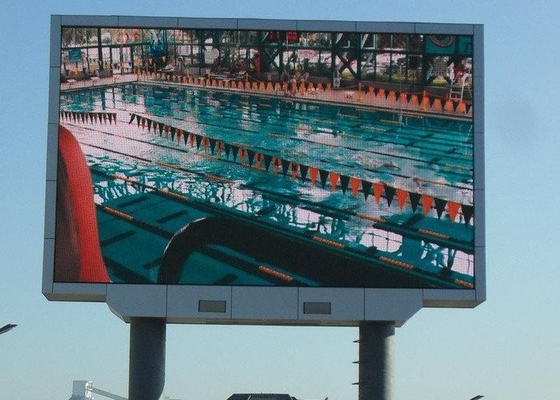 P4 Hanning LED Display Die-Cast Aluminum SMD2121 512mm X 512mm Base Die-Cast Aluminum Housing 64 X32 Dot Matrix