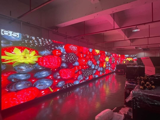 Chiếc màn hình nhôm đúc thép hộp sắt màn hình chống nước HD tùy biến P20 LED màn hình video tường