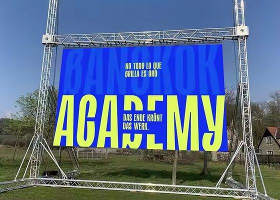 Siêu chống nước DIP346 ngoài trời Full Color LED Die-Cast màn hình nhôm