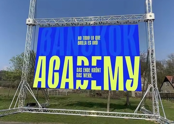 Độ phân giải cao P6 ngoài trời Led quảng cáo màn hình giá bán Video tường đầy màu sắc