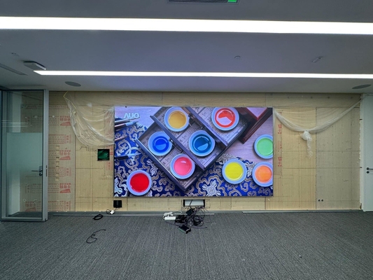 Bảng hiển thị video LED trong nhà có tốc độ làm mới cao Màn hình quảng cáo 640x640mm cho tường quảng cáo,3840 tốc độ làm mới, hỗ trợ thiết kế cong