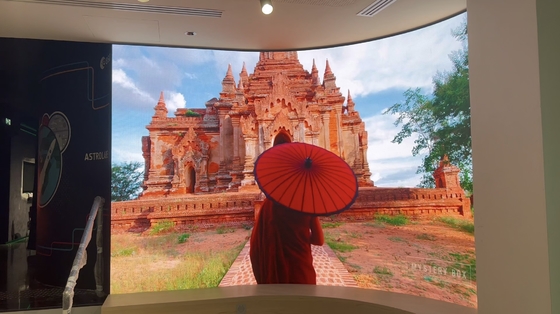 P3 P4 P5 Led Video Wall trong nhà, Màn hình Led màn hình lớn Cho thuê Bảo hành 3 năm