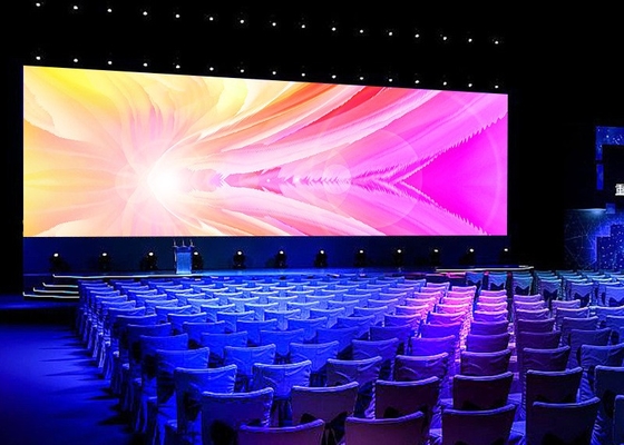 Hiệu sắc đầy đủ màu sắc quảng cáo LED thuê màn hình / hội nghị ngoài trời LED Video Wall